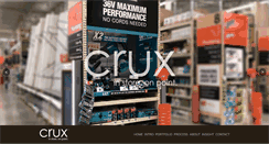 Desktop Screenshot of crux-retail.com